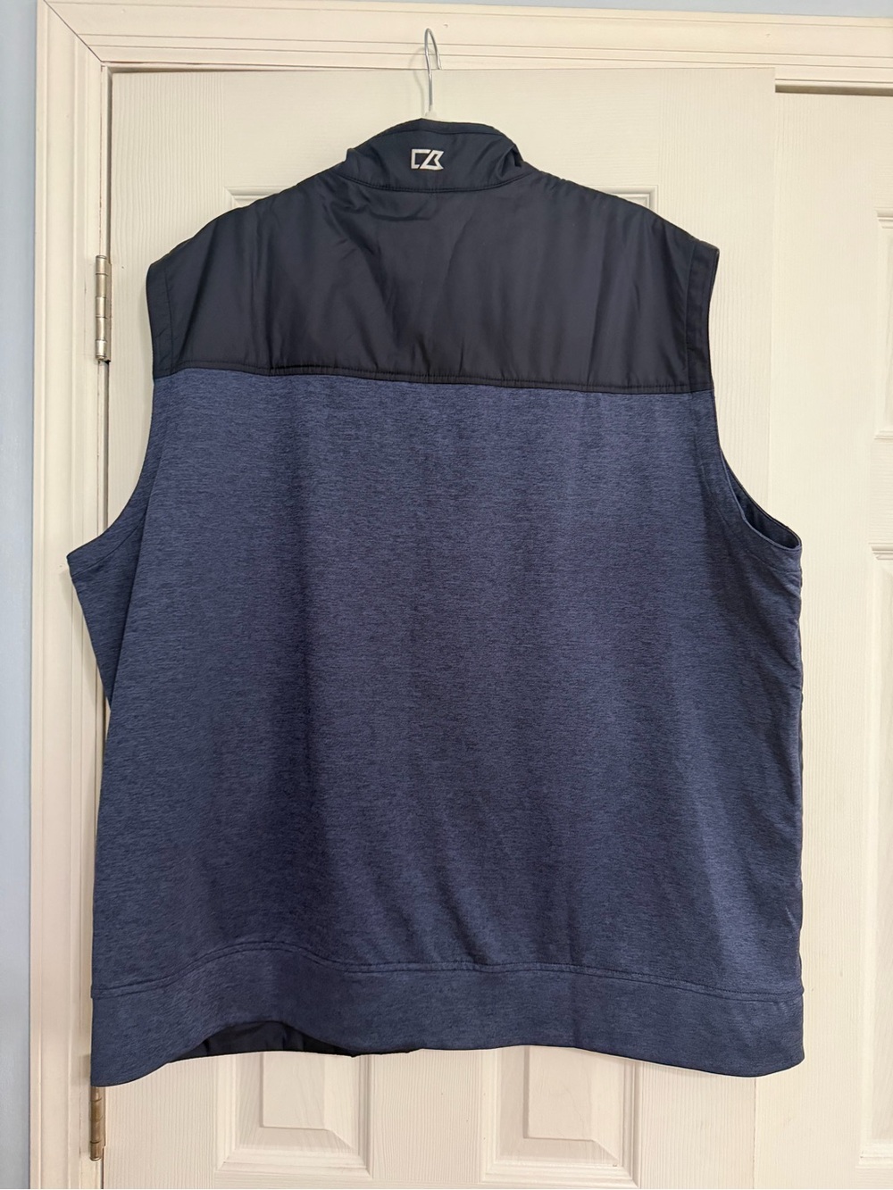 Cutter & Buck Men's Navy Golf Puffer Vest CB dry tec size XXL - Picture 8 of 10